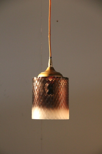 Lamp Hanging Cylinder Ombre S